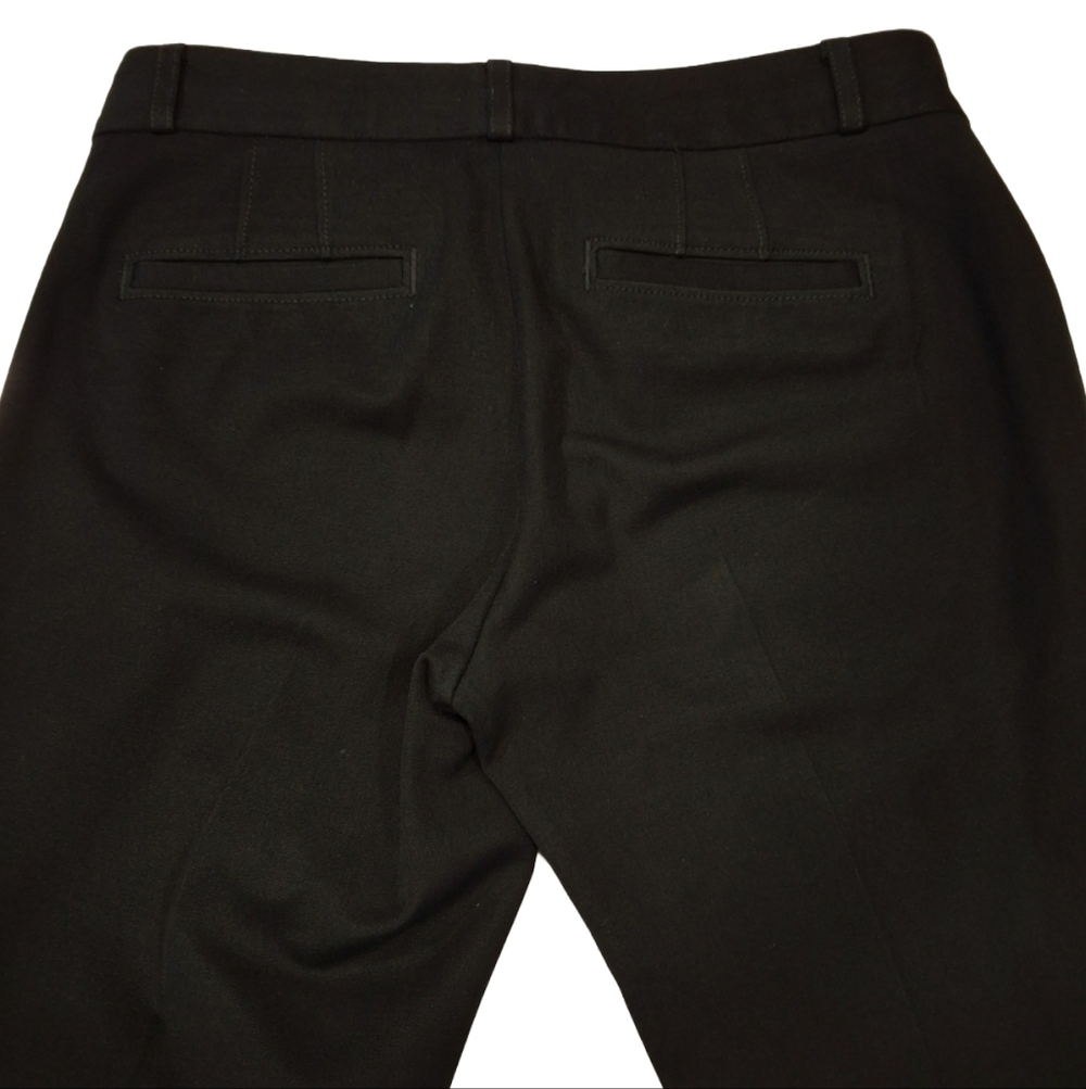 ✨2/$25 Banana Republic Sloan Fit Bi-Stretch Ankle Chino Black Pants Office - Picture 5 of 9